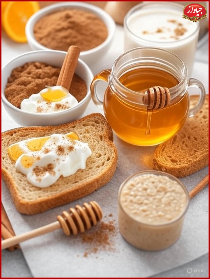 خواص ترکیب دارچین و عسل برای تقویت سیستم ایمنی و ایده‌های صبحانه سالم
