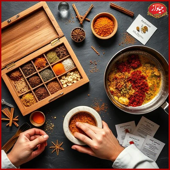 ادویه‌جات و چاشنی‌ها؛ از انتخاب تا استفاده حرفه‌ای در آشپزخانه