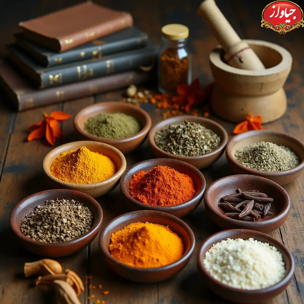 ادویه و  آشنایی با تاریخچه ادویه، خواص درمانی ادویه  و تفاوت ادویه ها با چاشنی‌ها
