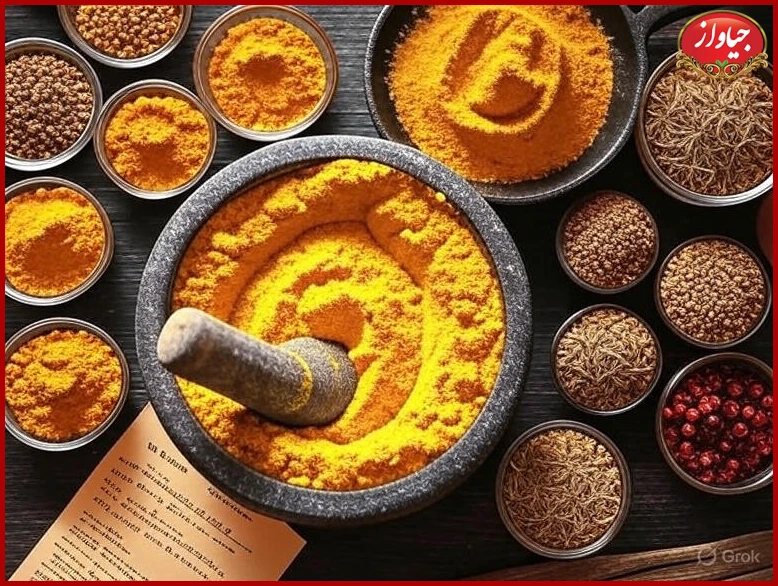 روش تهیه ادویه کاری خانگی: دستور کامل، نسبت ها و فوت و فن