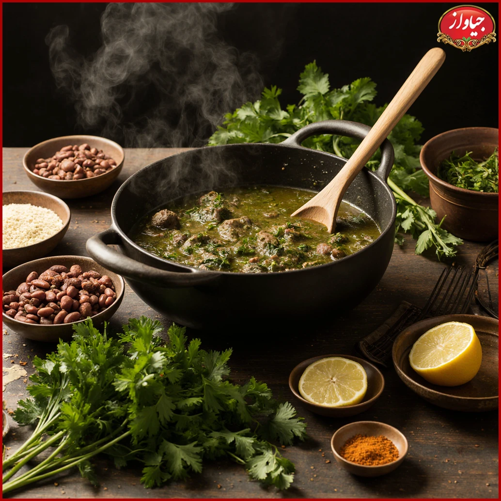 طرز تهیه قورمه سبزی با ادویه‌ها: فوت‌وفن طعم اصیل و عطر ماندگار